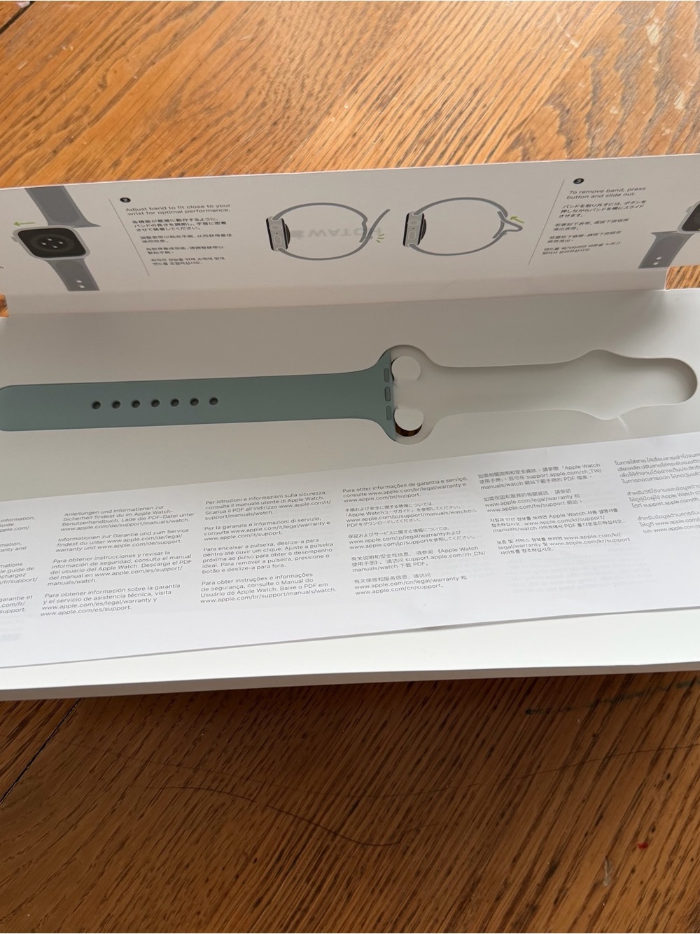 Apple Watch Sport Band - Succulent  (Medium/Large band only)